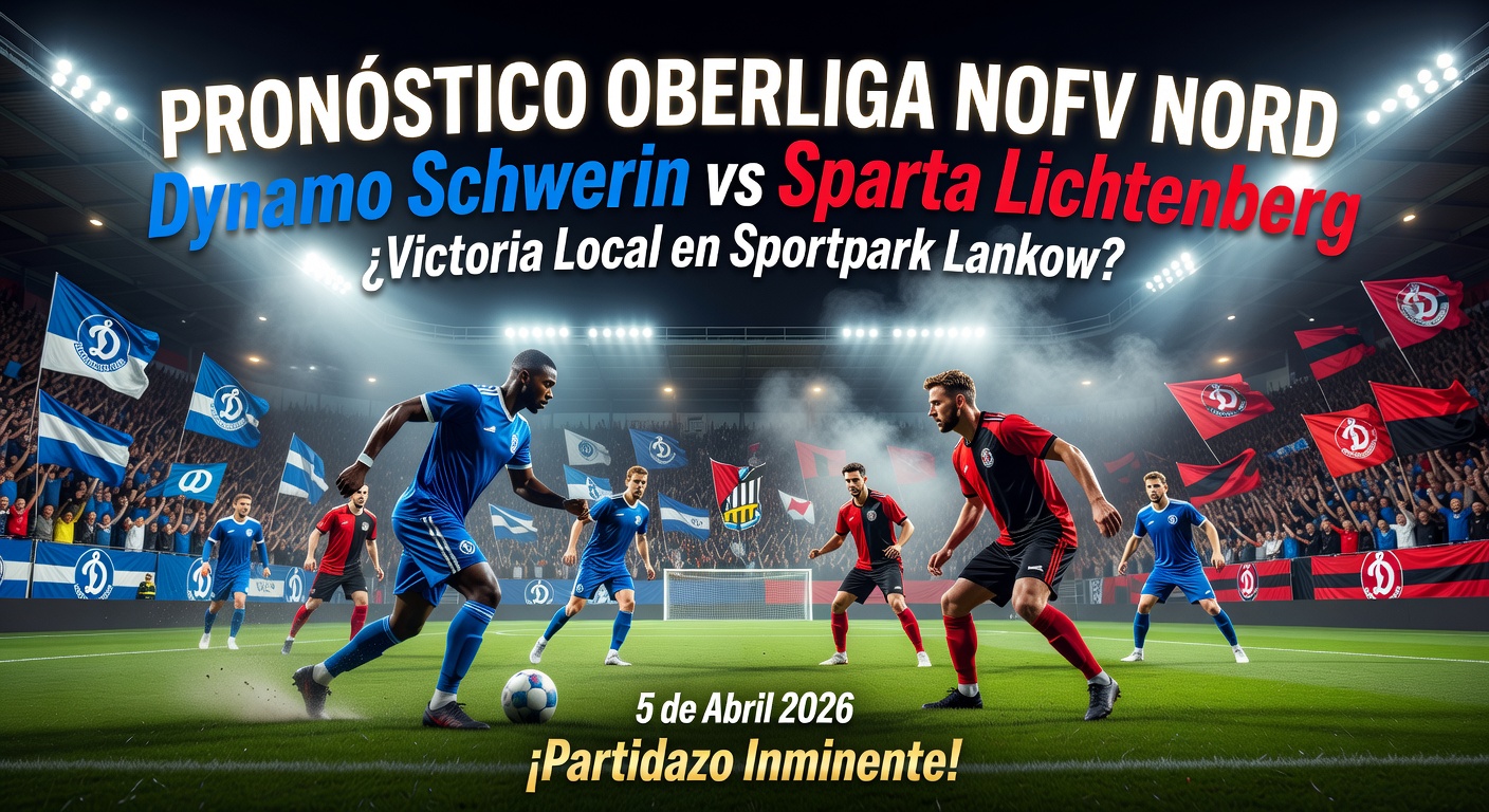 Dynamo Schwerin vs Sparta Lichtenberg Pronóstico / Prediction