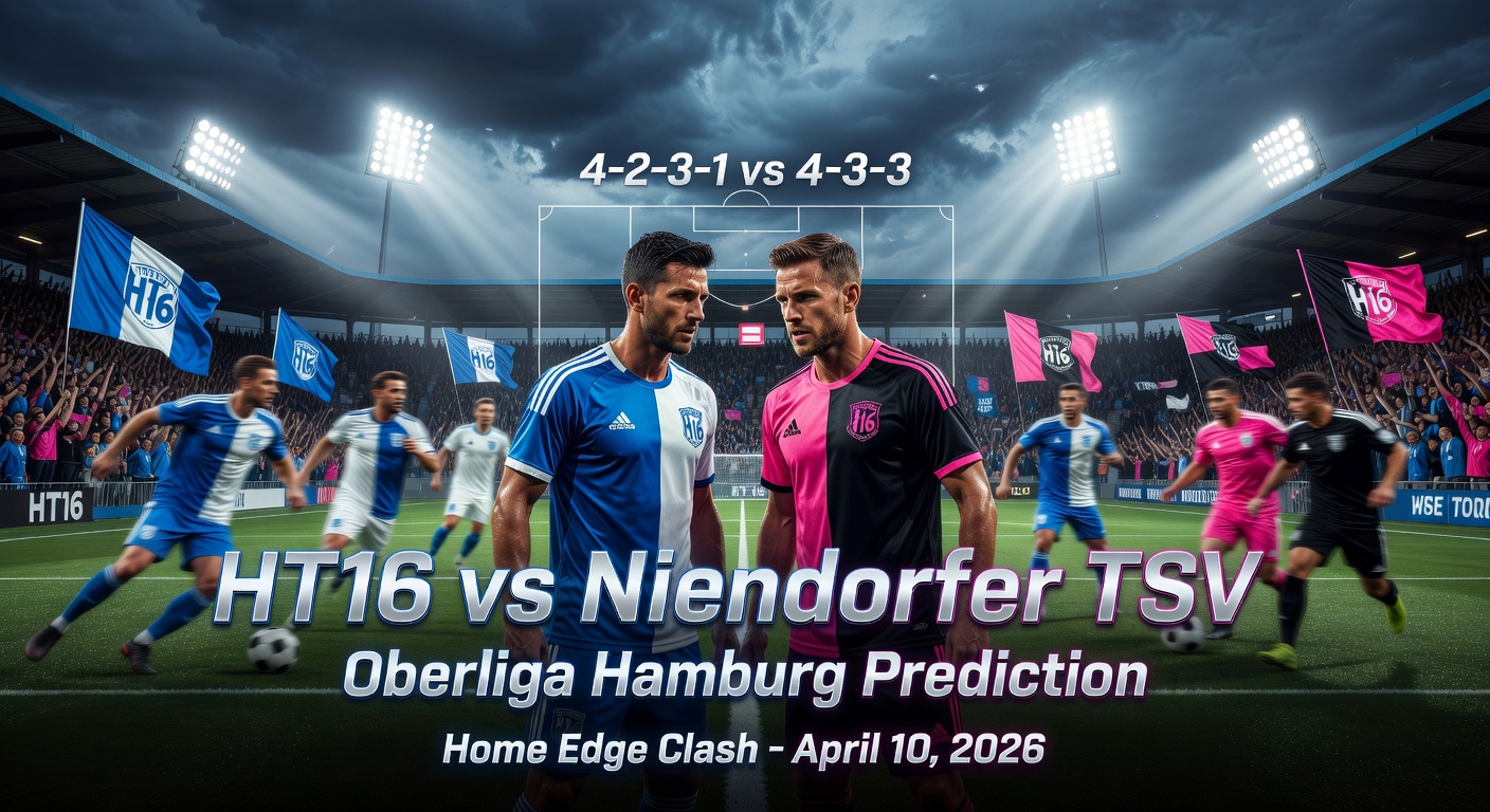 HT16 vs Niendorfer TSV Pronóstico / Prediction
