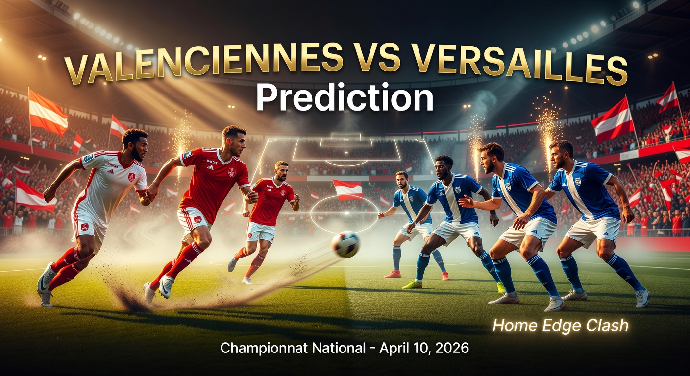 Valenciennes vs Versailles Pronóstico / Prediction
