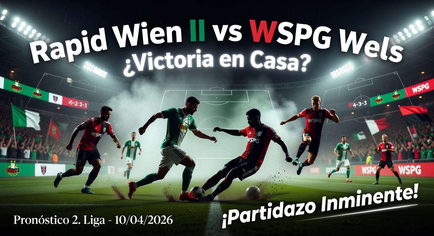 Rapid Wien II vs WSPG Wels Pronóstico / Prediction