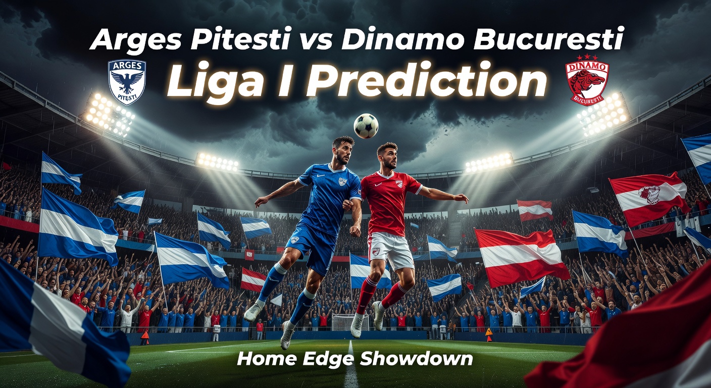 Arges Pitesti vs Dinamo Bucuresti Pronóstico / Prediction