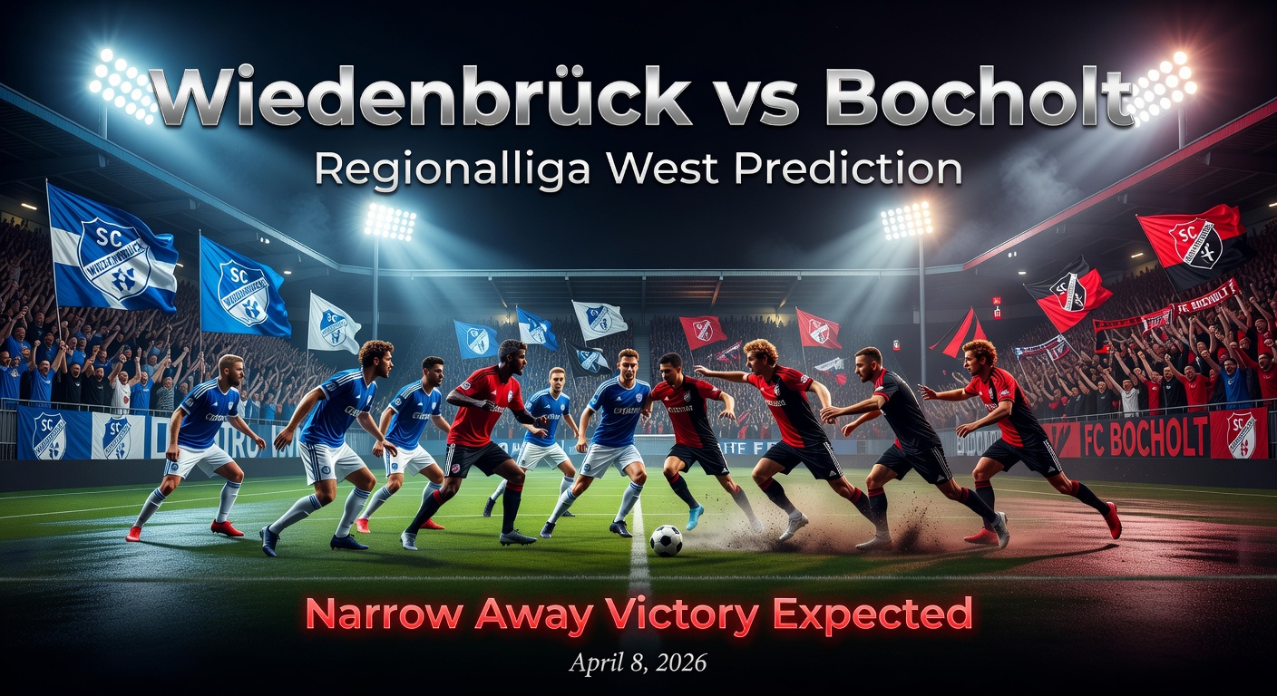Wiedenbrück vs FC Bocholt Pronóstico / Prediction