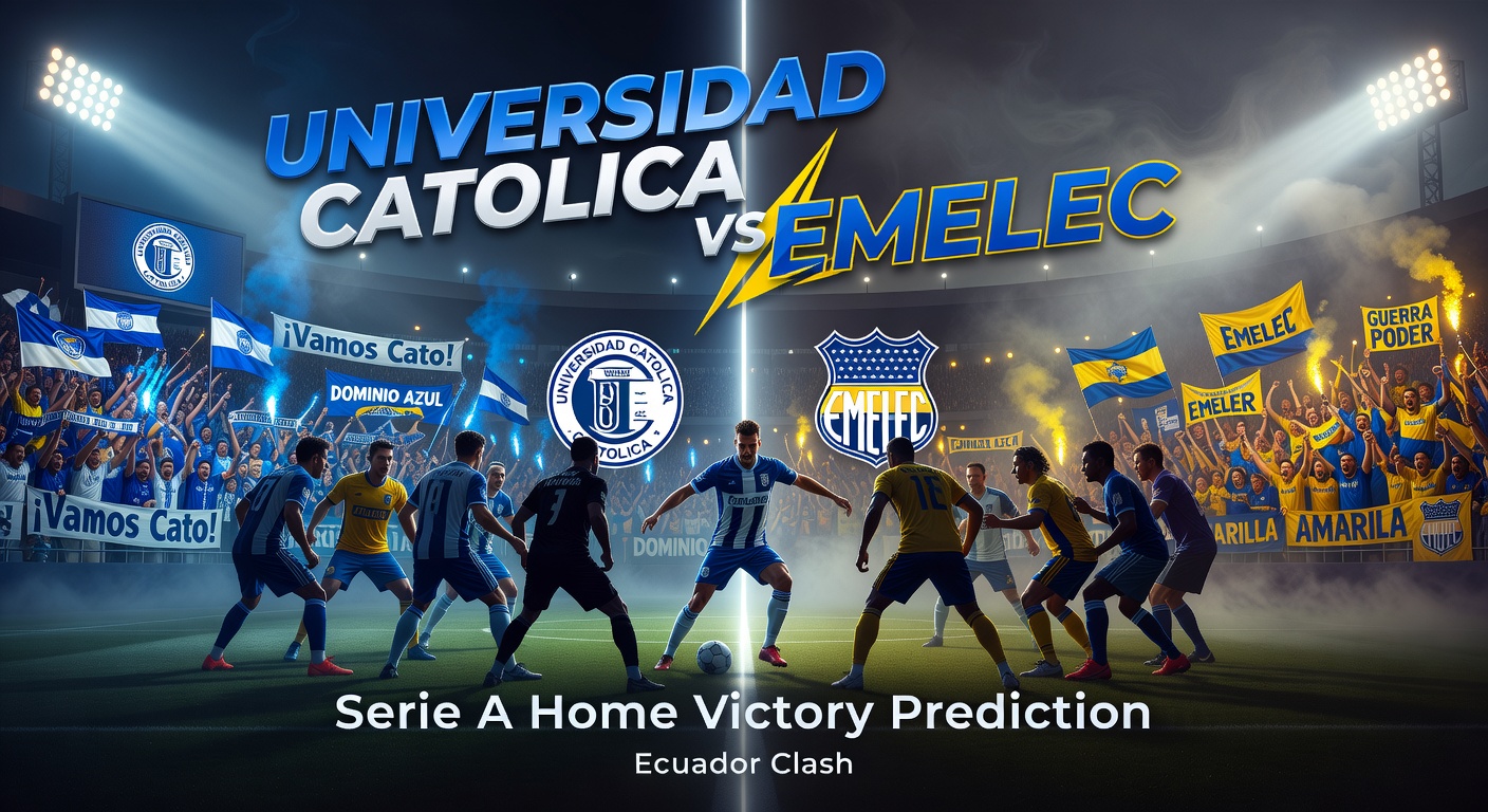 Universidad Catolica vs Emelec Pronóstico / Prediction