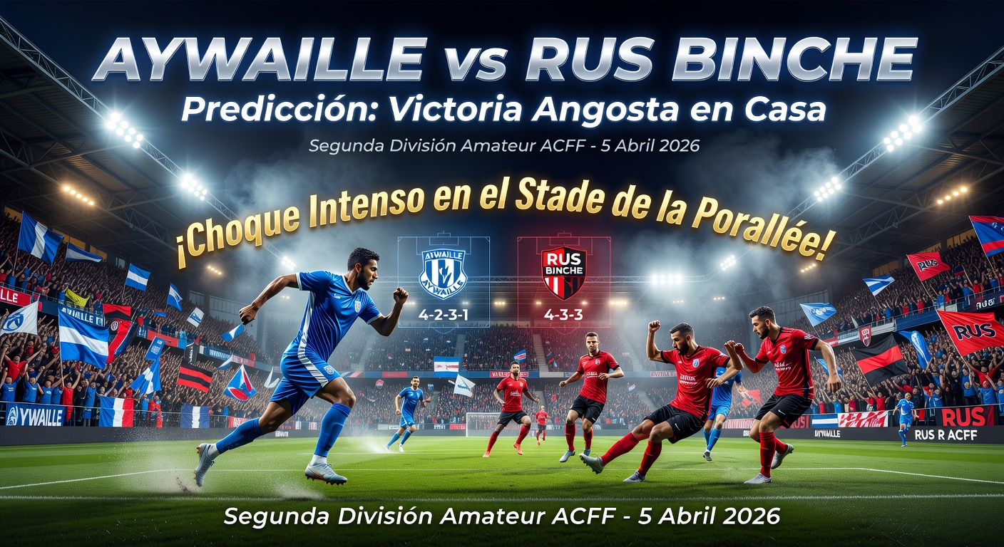 Aywaille vs RUS Binche Pronóstico / Prediction