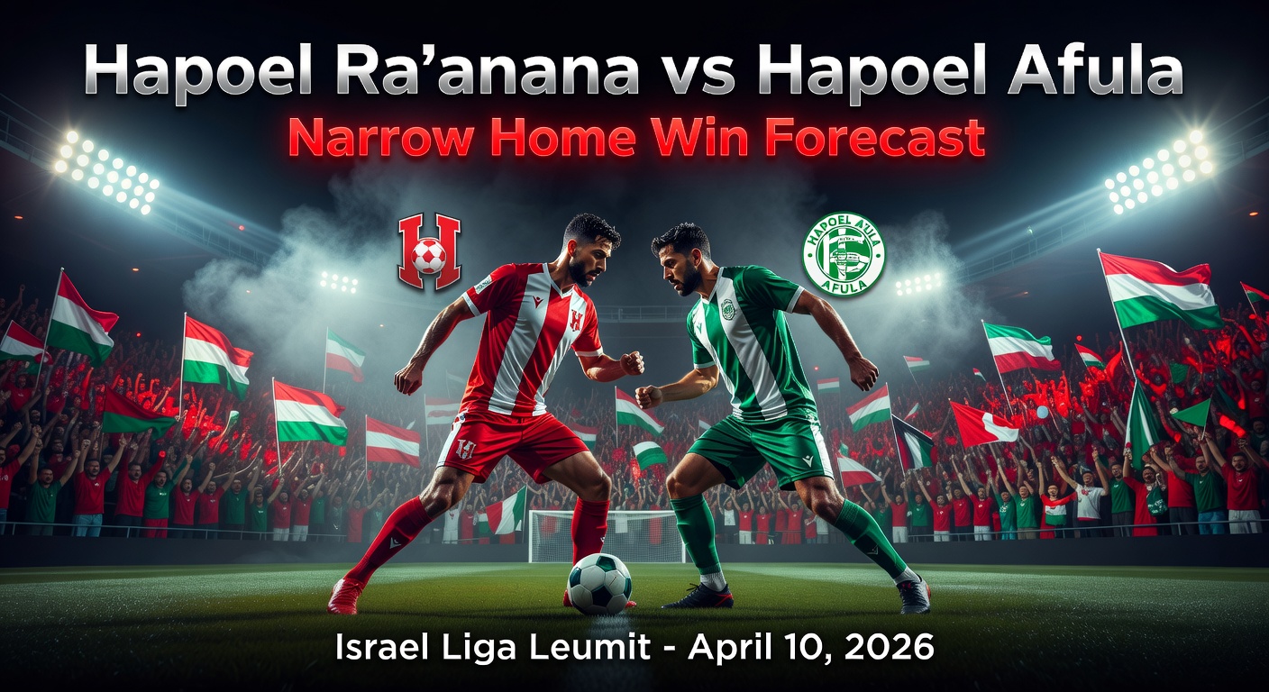 Hapoel Ra'anana vs Hapoel Afula Pronóstico / Prediction