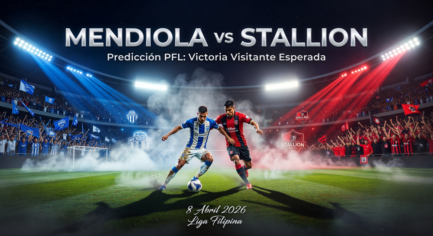 Mendiola vs Stallion Pronóstico / Prediction