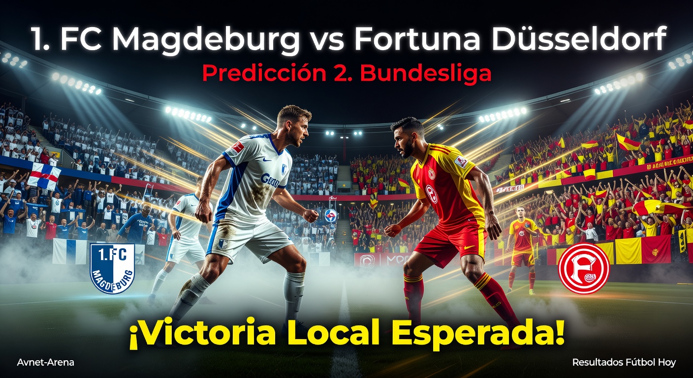 1. FC Magdeburg vs Fortuna Düsseldorf Pronóstico / Prediction