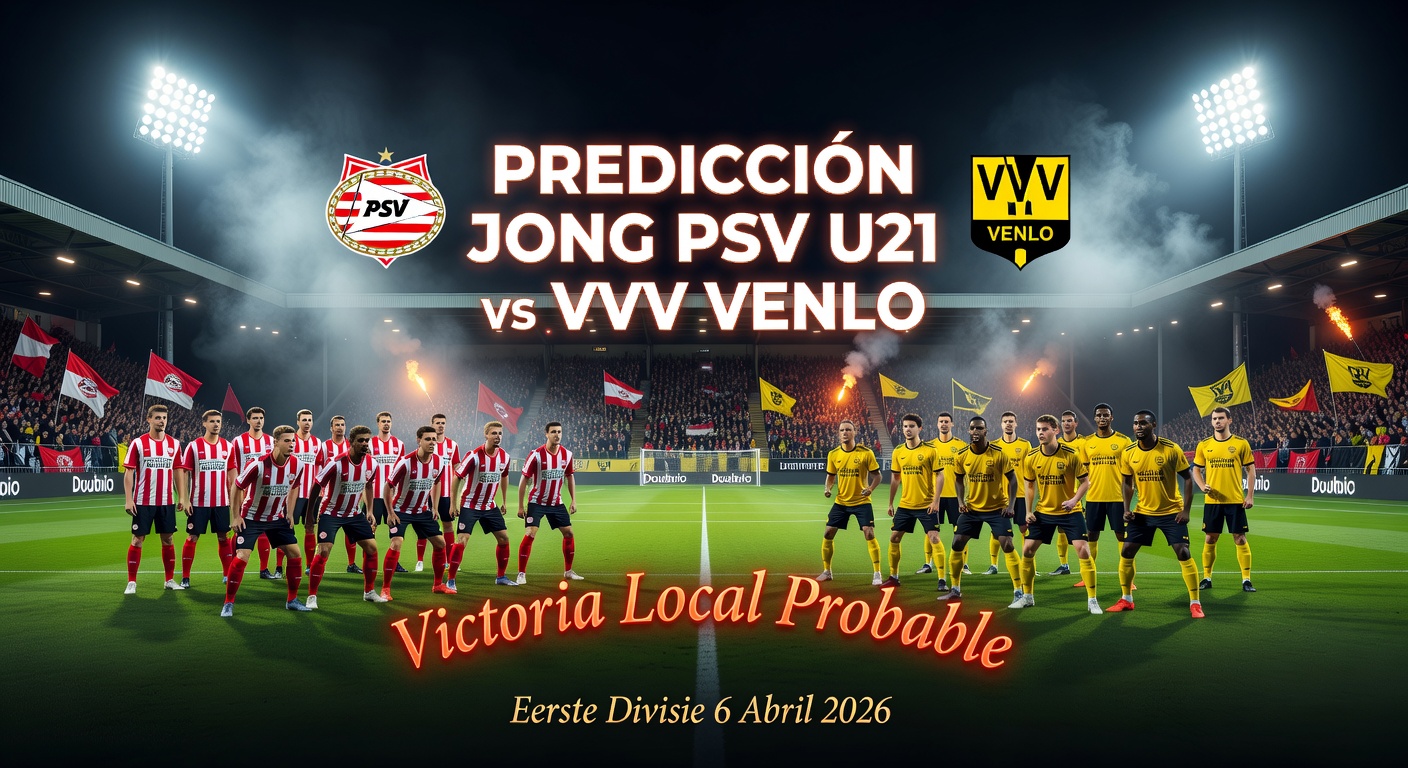 Jong PSV U21 vs VVV Venlo Pronóstico / Prediction