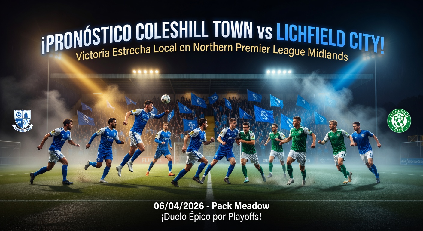 Coleshill Town vs Lichfield City Pronóstico / Prediction