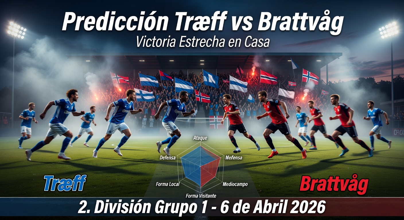 Træff vs Brattvåg Pronóstico / Prediction