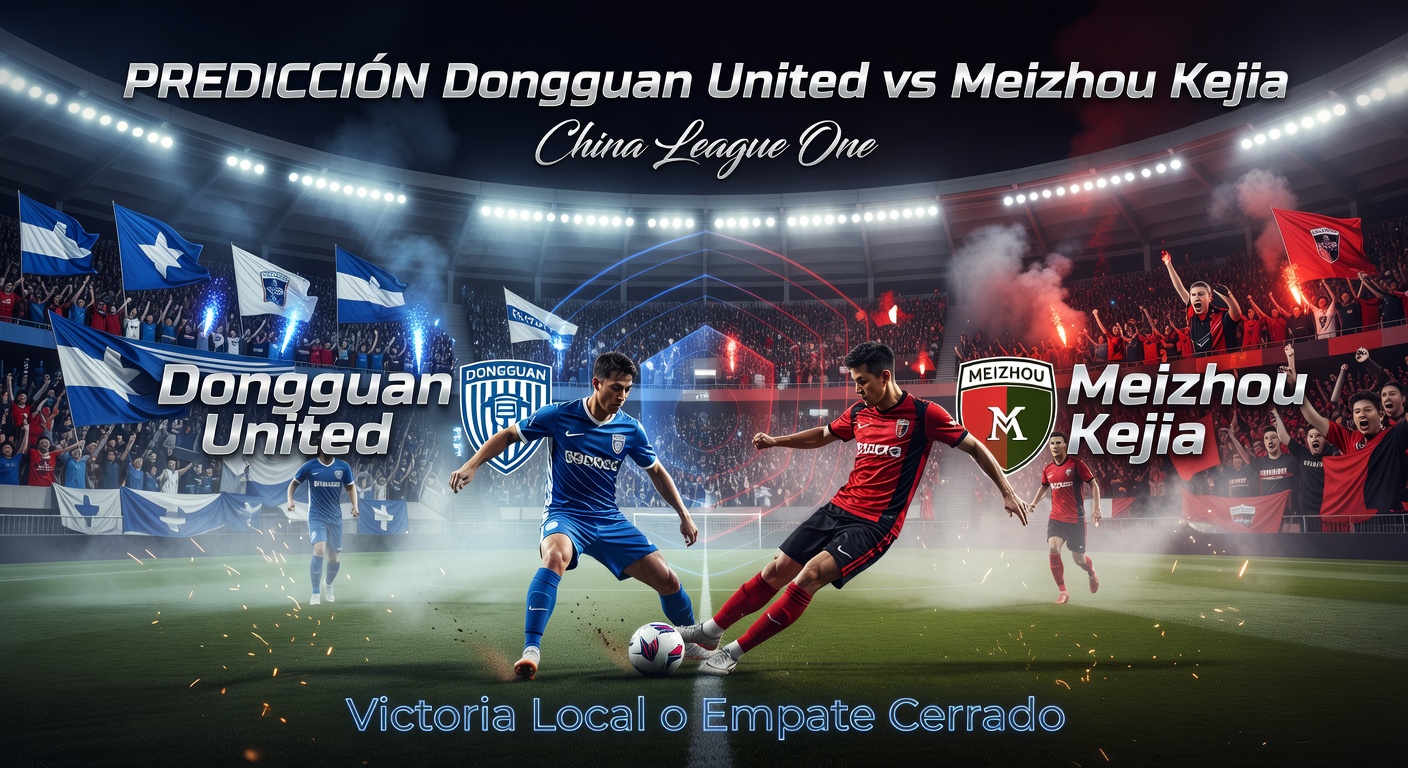 Dongguan United vs Meizhou Kejia Pronóstico / Prediction