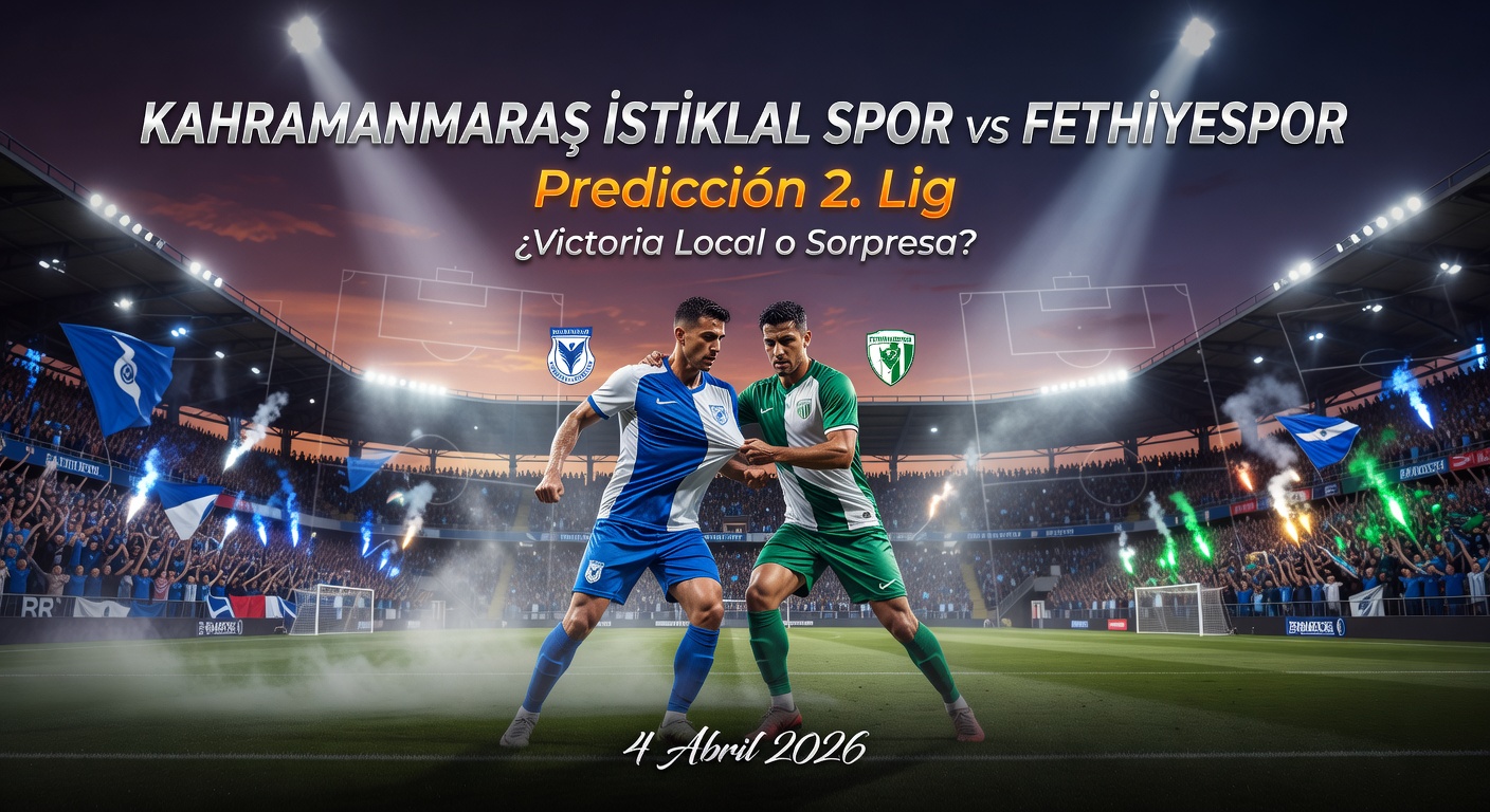  Kahramanmaraş İstiklal Spor vs Fethiyespor Pronóstico / Prediction