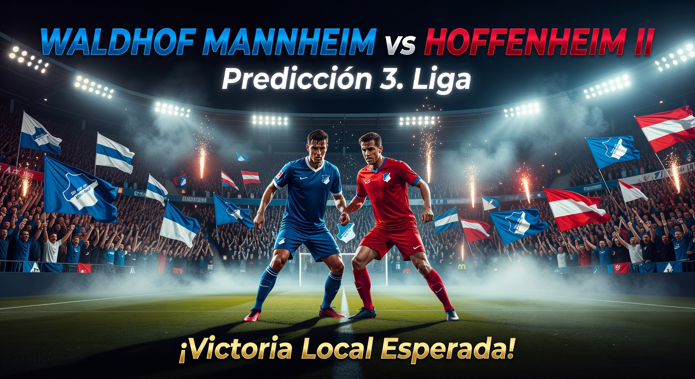 Waldhof Mannheim vs Hoffenheim II Pronóstico / Prediction