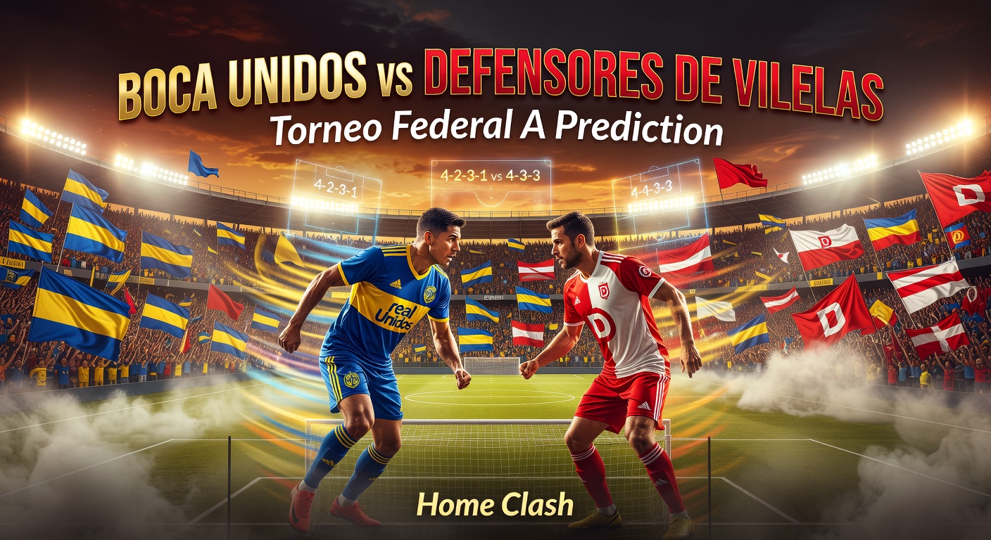Boca Unidos vs Defensores de Vilelas Pronóstico / Prediction