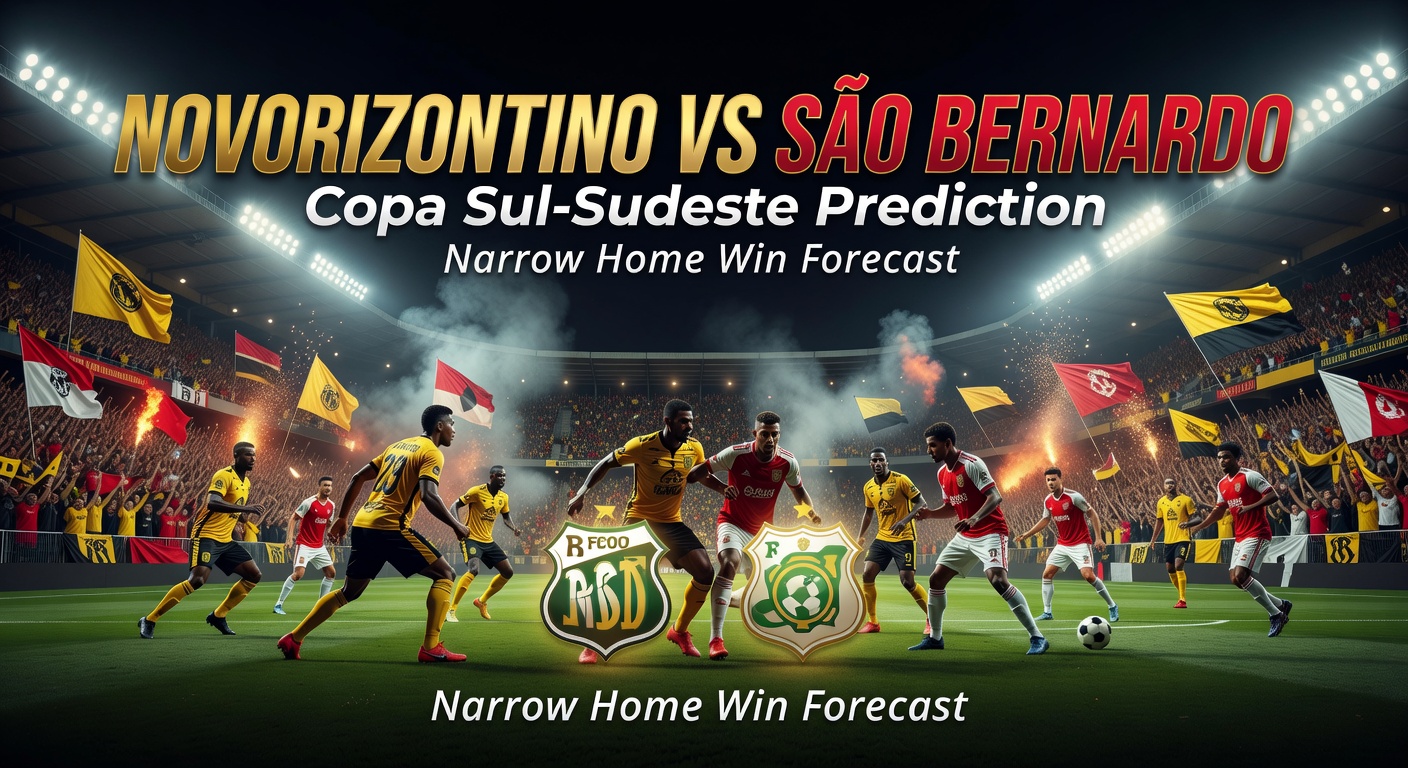 Novorizontino vs São Bernardo Pronóstico / Prediction
