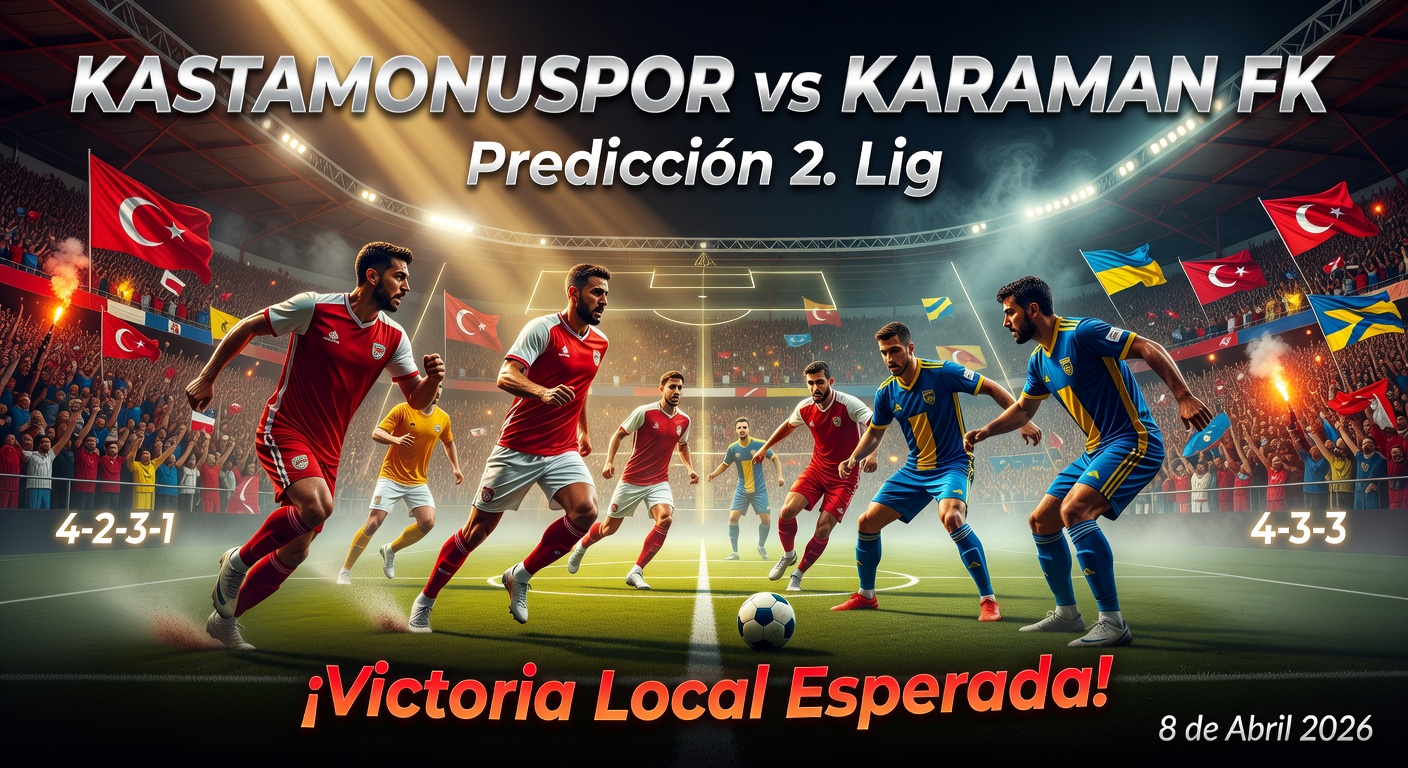 Kastamonuspor vs Karaman FK Pronóstico / Prediction