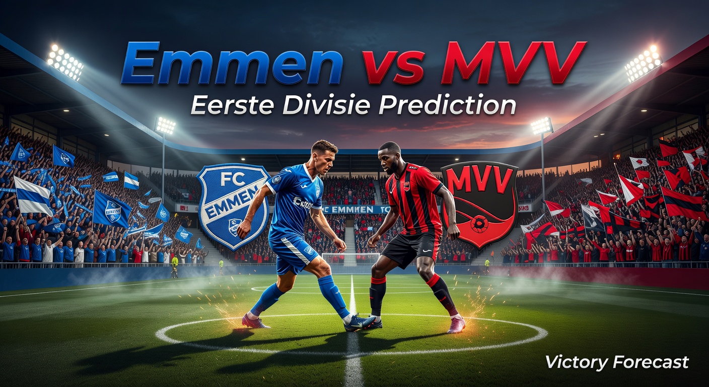 Emmen vs MVV Pronóstico / Prediction