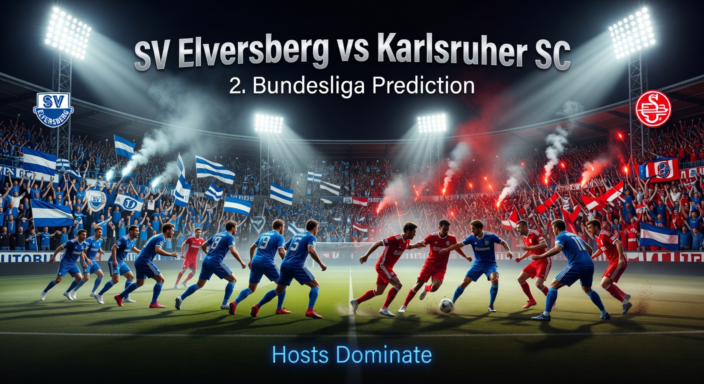 SV Elversberg vs Karlsruher SC Pronóstico / Prediction