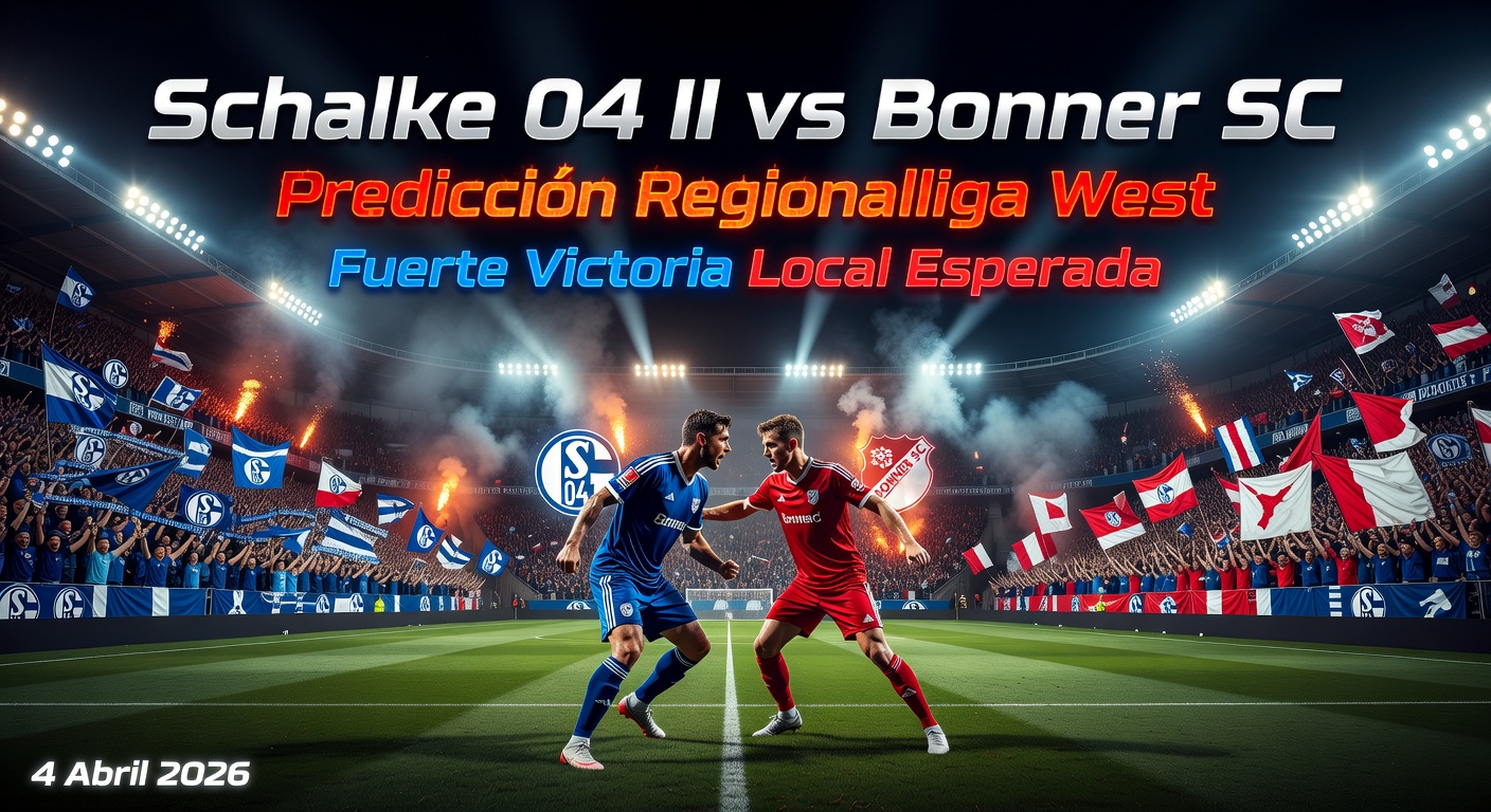 Schalke 04 II vs Bonner SC Pronóstico / Prediction