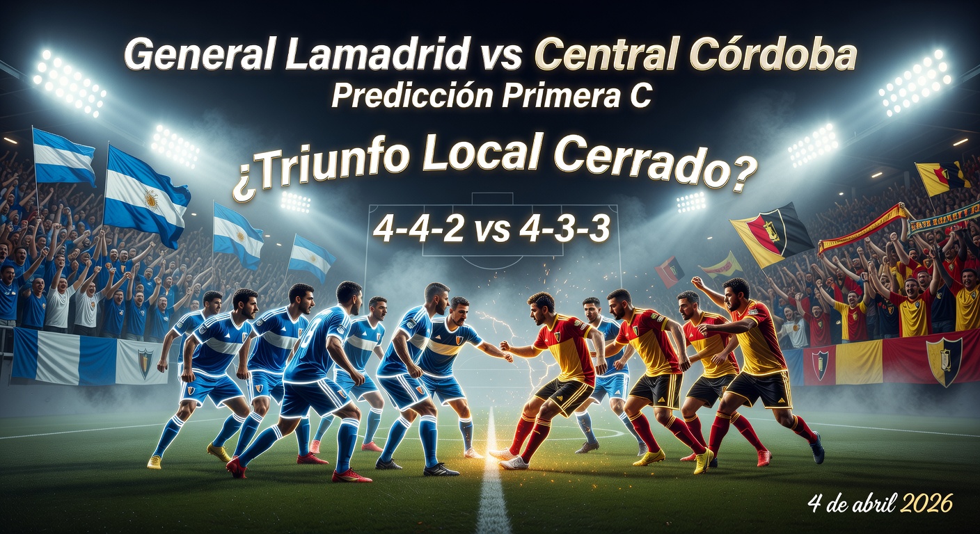 General Lamadrid vs Central Cordoba Pronóstico / Prediction