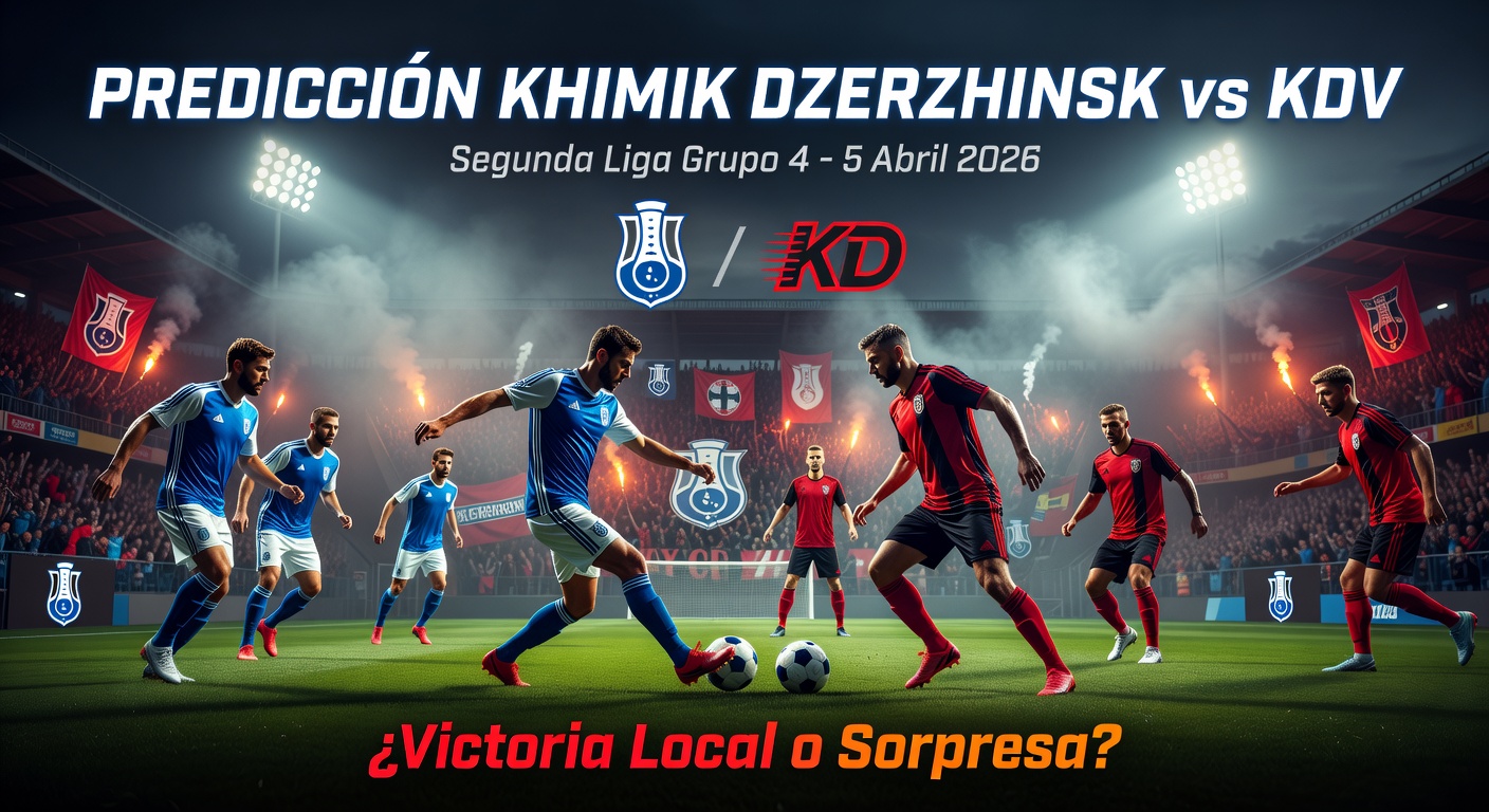 Khimik Dzerzhinsk vs KDV Pronóstico / Prediction