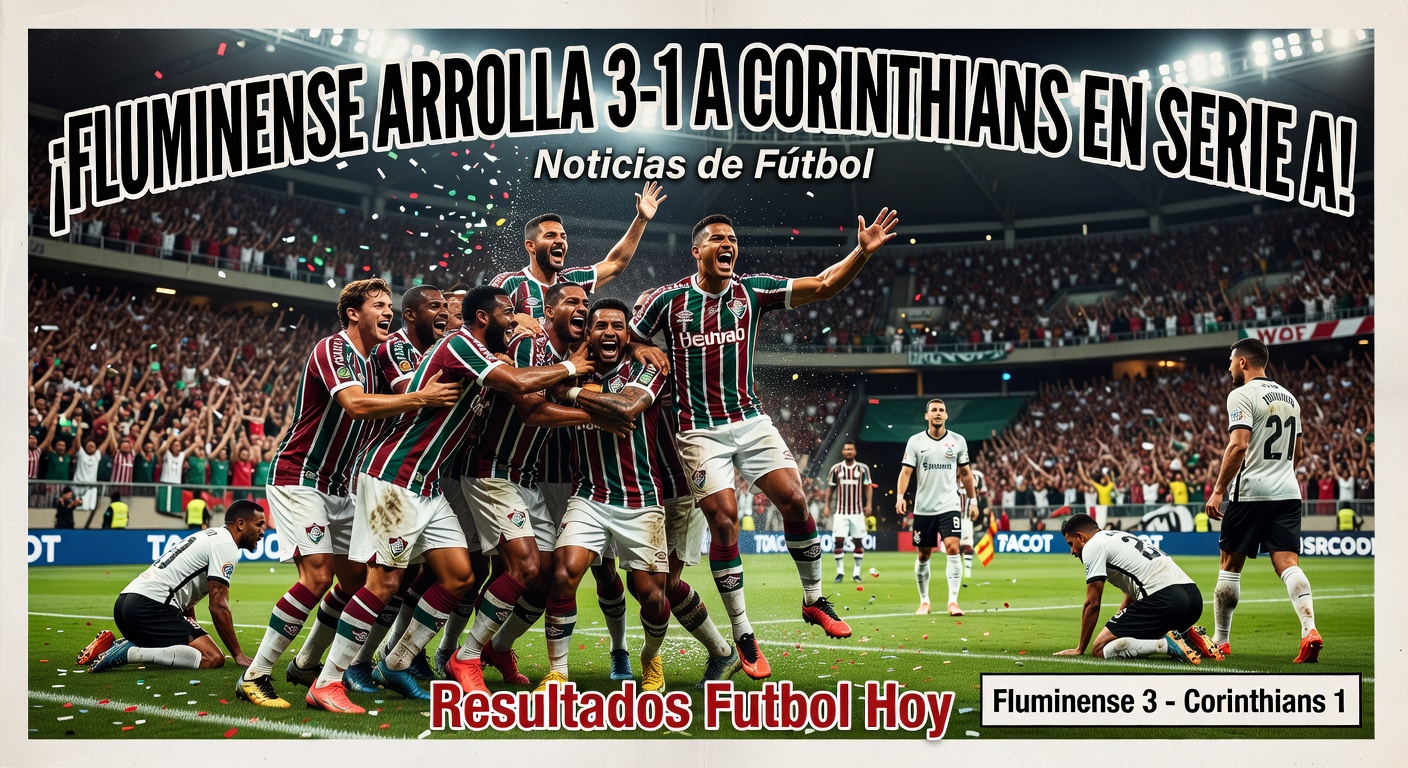 Fluminense Overcome Corinthians 3-1 in Brazilian Serie A