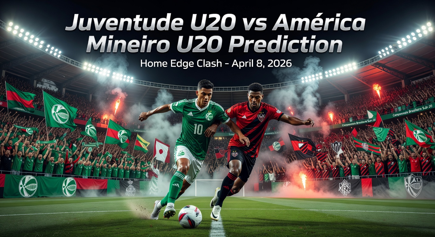 Juventude U20 vs América Mineiro U20 Pronóstico / Prediction