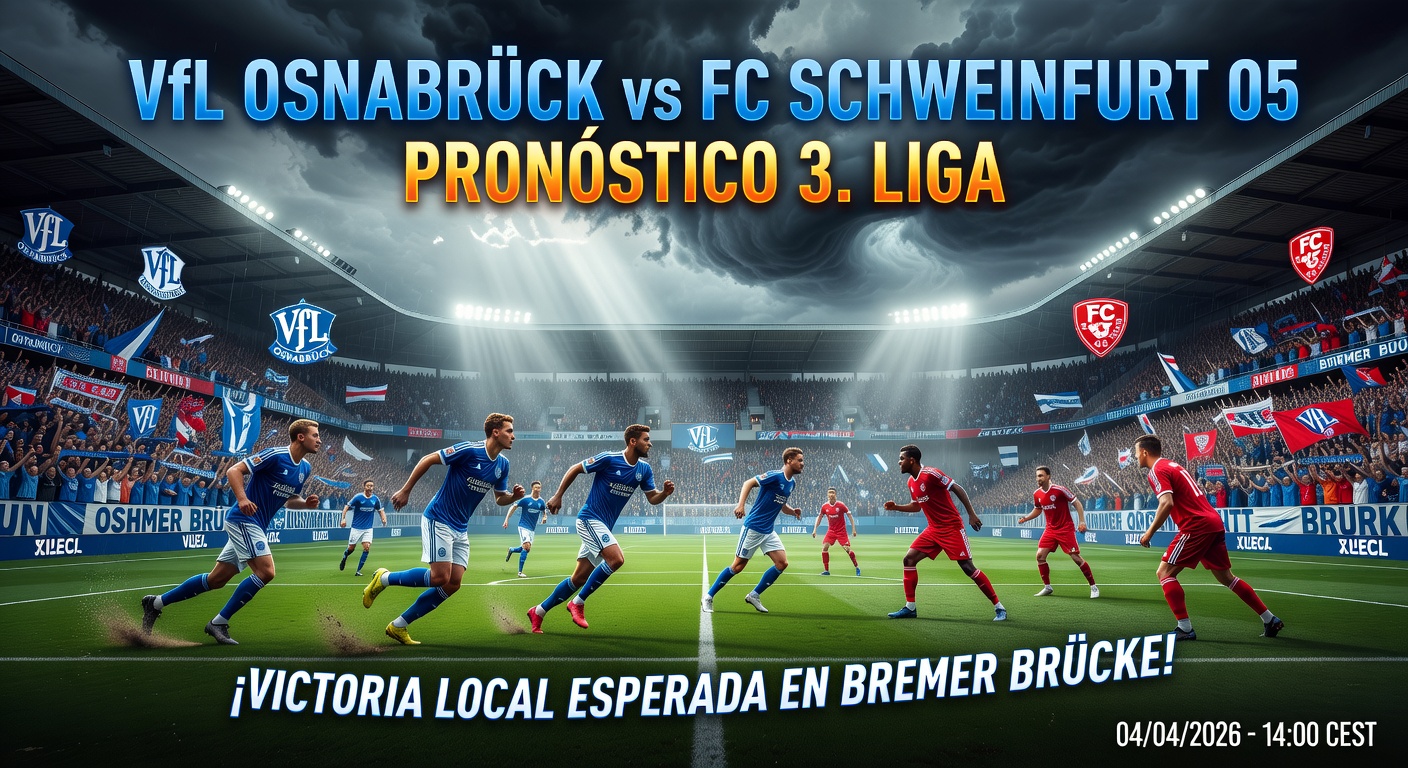 VfL Osnabrück vs FC Schweinfurt 05 Pronóstico / Prediction