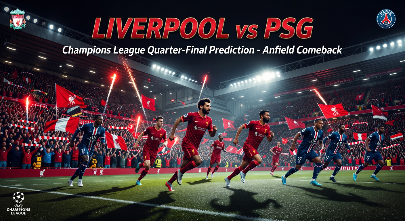 Liverpool vs Paris Saint Germain Pronóstico / Prediction