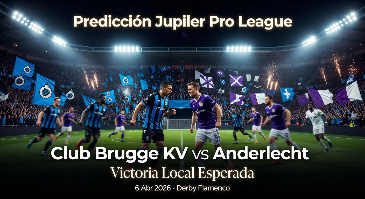 Club Brugge KV vs Anderlecht Pronóstico / Prediction