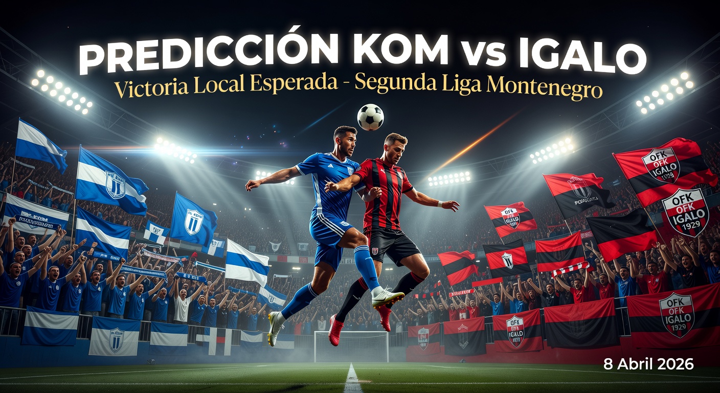 Kom vs Igalo Pronóstico / Prediction