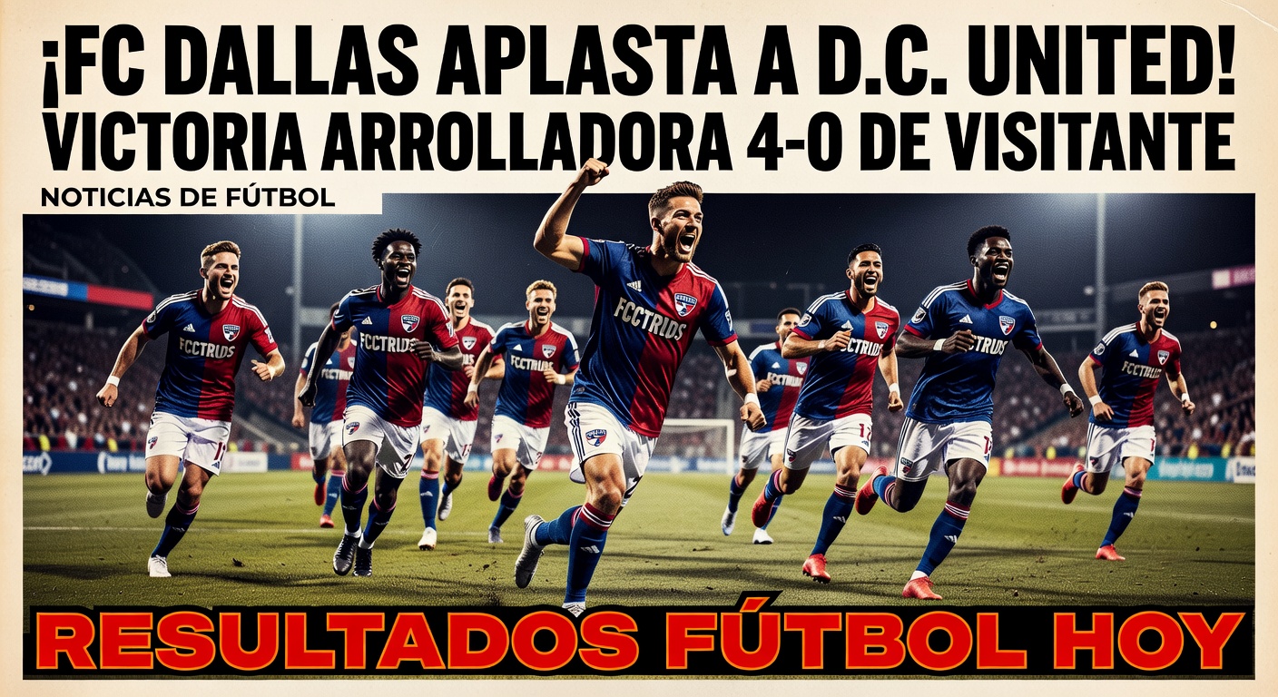 FC Dallas Humiliate DC United 4-0