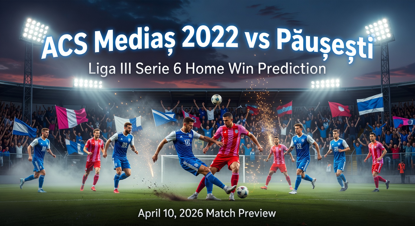 ACS Mediaş 2022 vs Păușești Pronóstico / Prediction