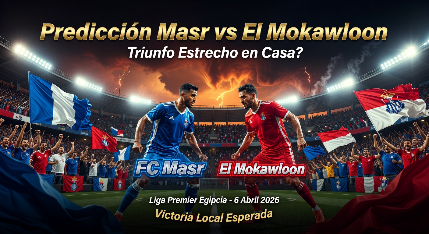 Masr vs El Mokawloon Pronóstico / Prediction