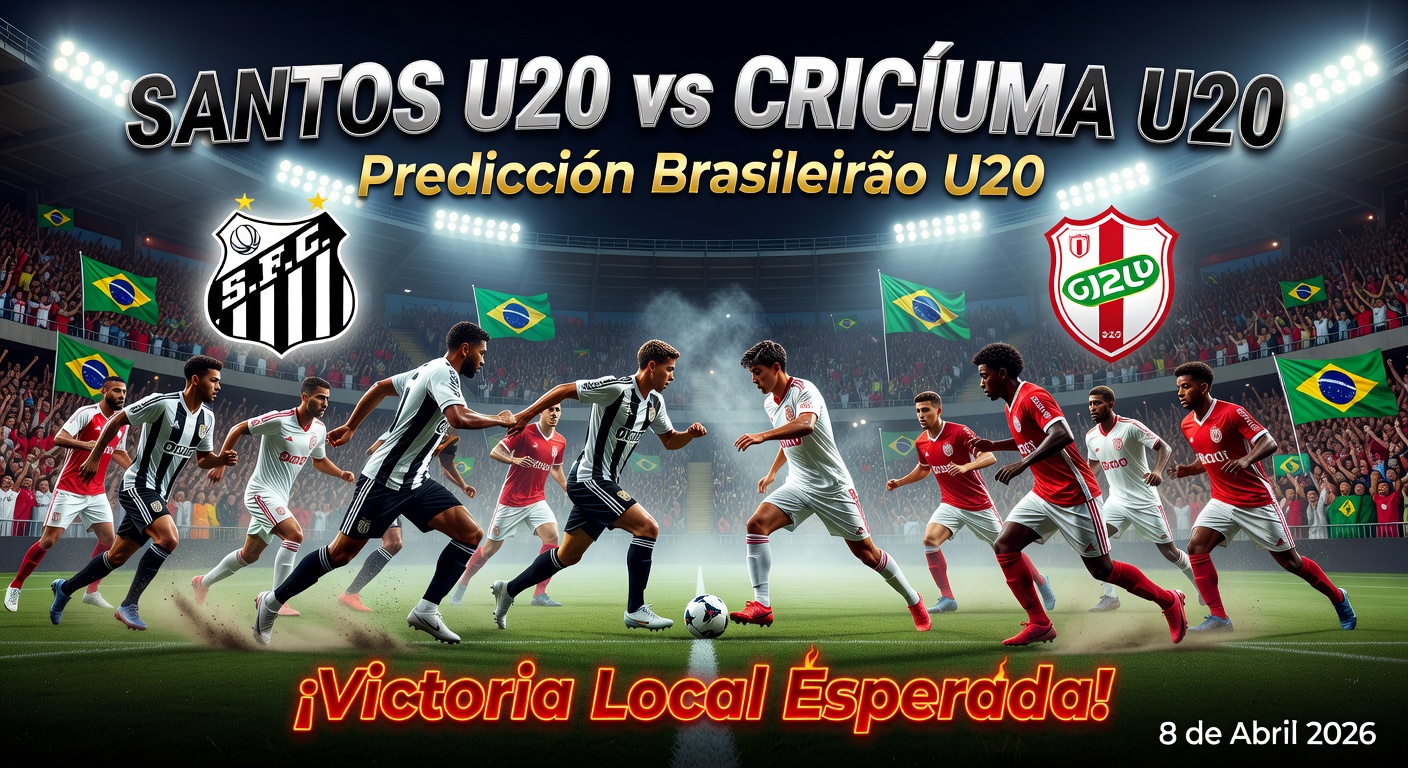 Santos U20 vs Criciuma U20 Pronóstico / Prediction