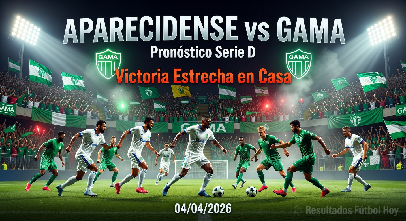 Aparecidense vs Gama Pronóstico / Prediction