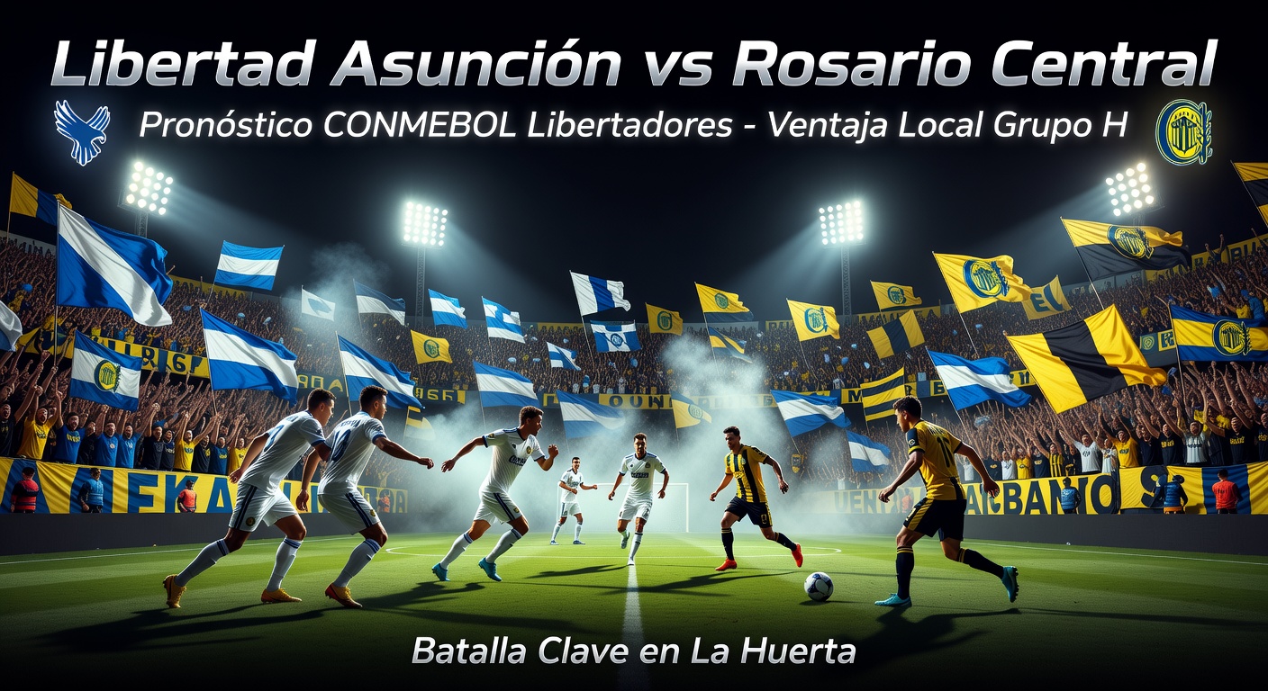 Libertad Asuncion vs Rosario Central Pronóstico / Prediction