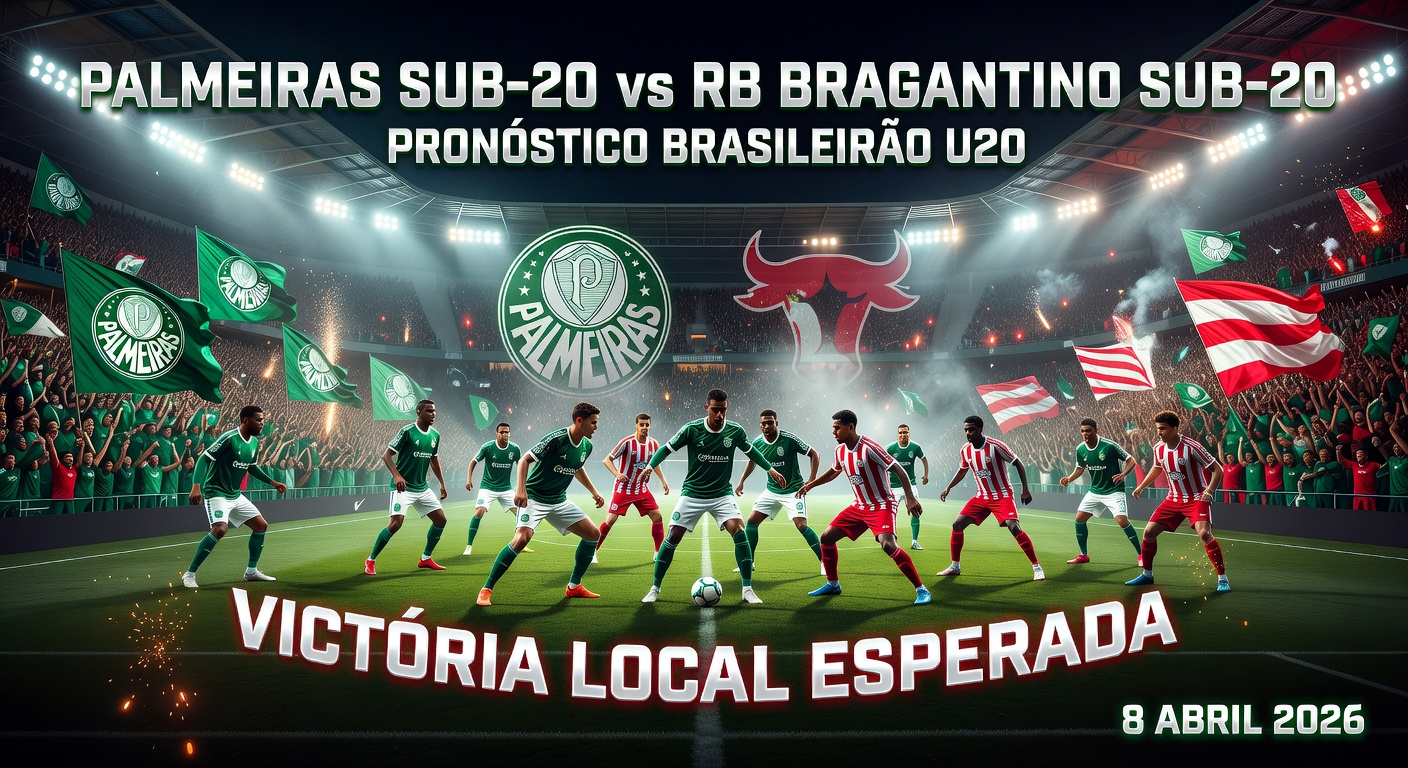 Palmeiras U20 vs RB Bragantino U20 Pronóstico / Prediction