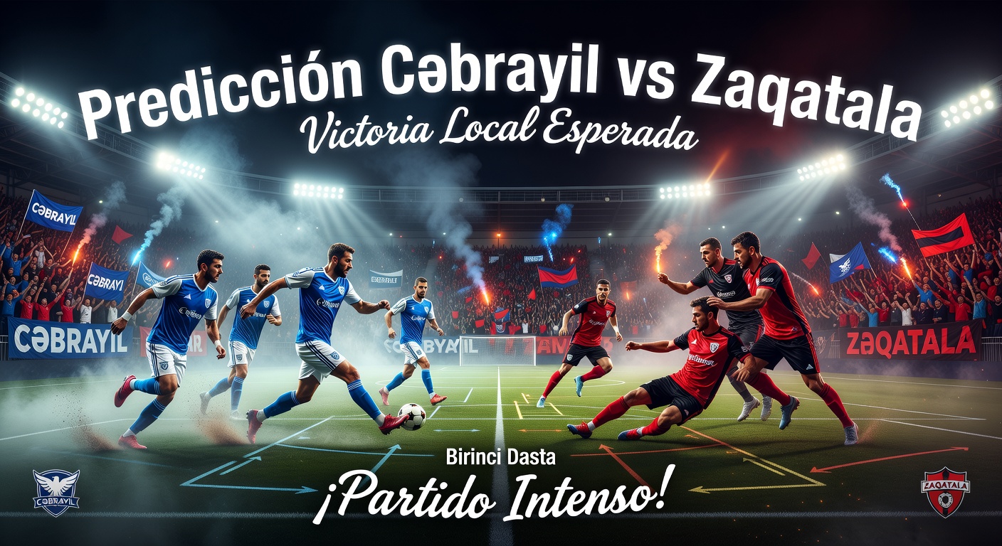 Cəbrayıl vs Zaqatala Pronóstico / Prediction