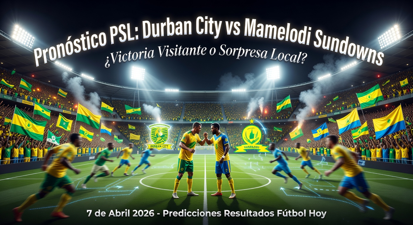 Durban City vs Mamelodi Sundowns Pronóstico / Prediction