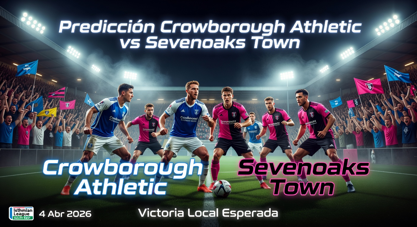 Crowborough Athletic vs Sevenoaks Town Pronóstico / Prediction