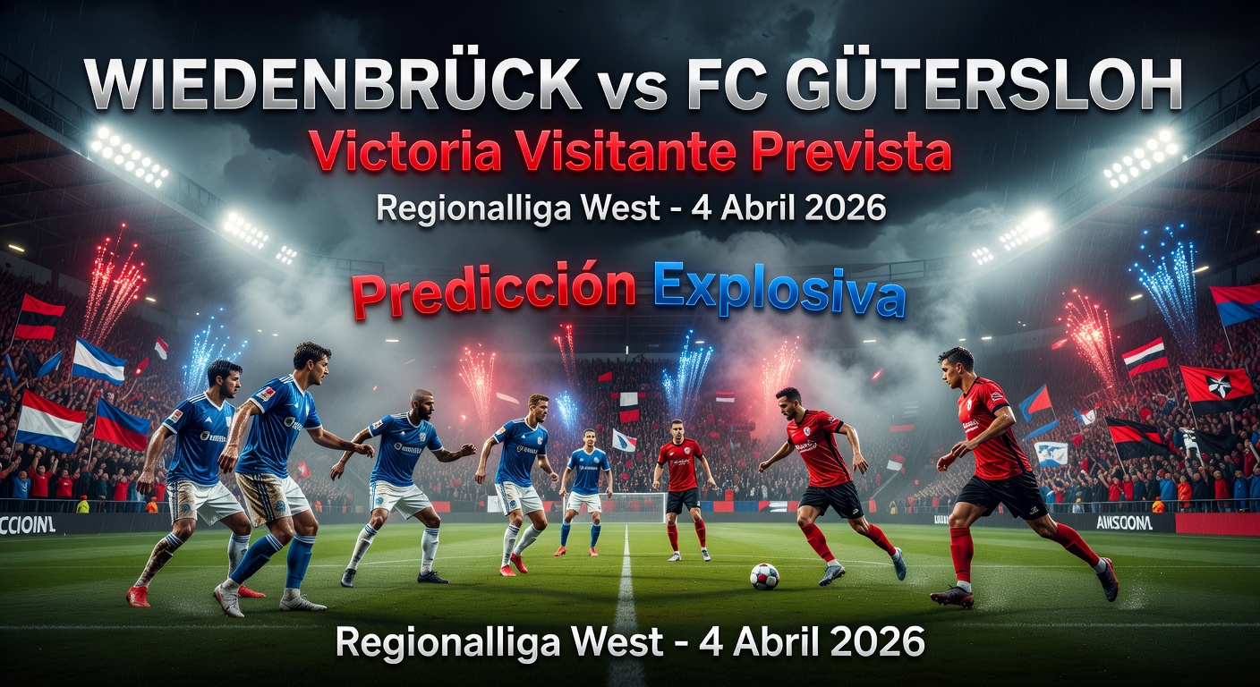 Wiedenbrück vs FC Gutersloh Pronóstico / Prediction