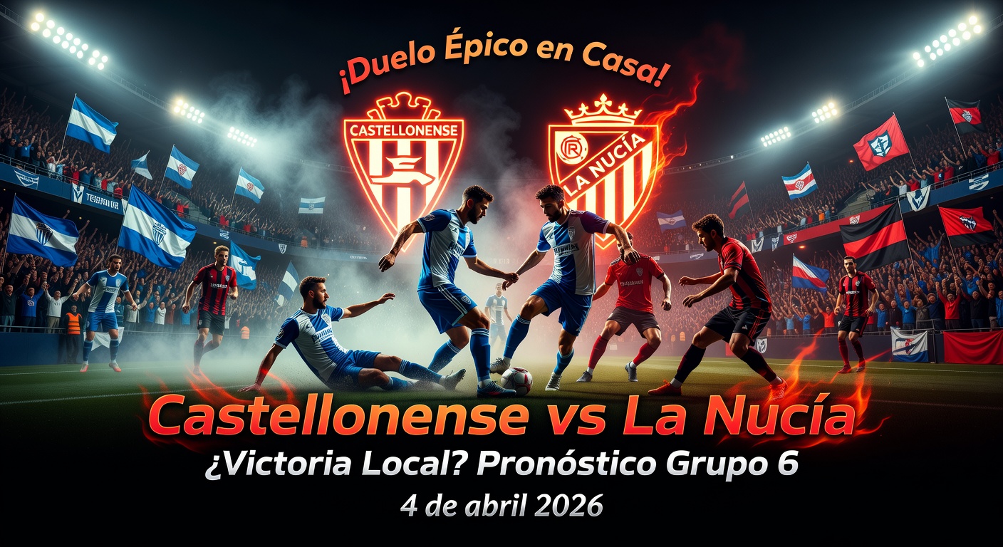 Castellonense vs La Nucía Pronóstico / Prediction