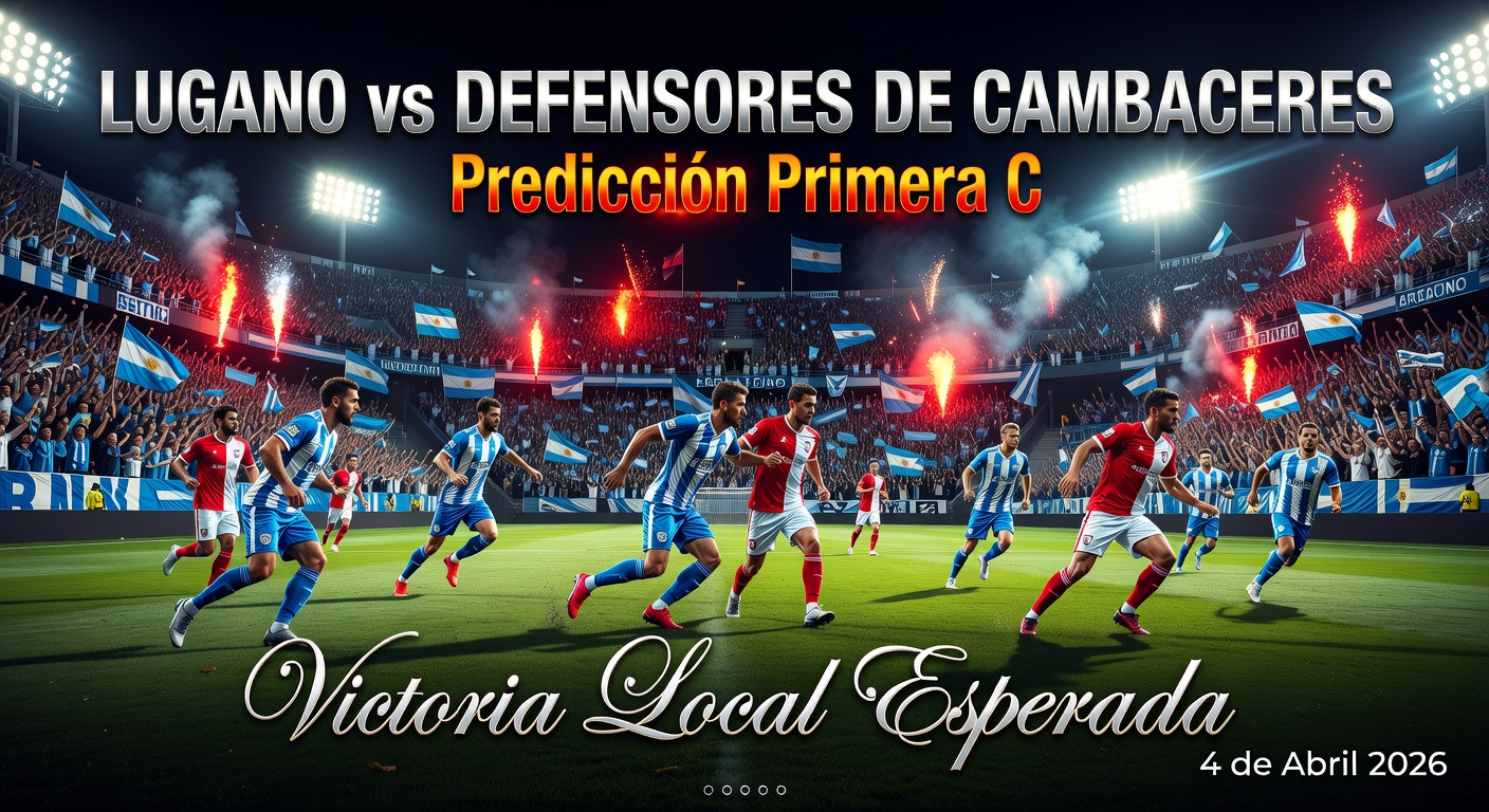 Lugano vs Defensores de Cambaceres Pronóstico / Prediction