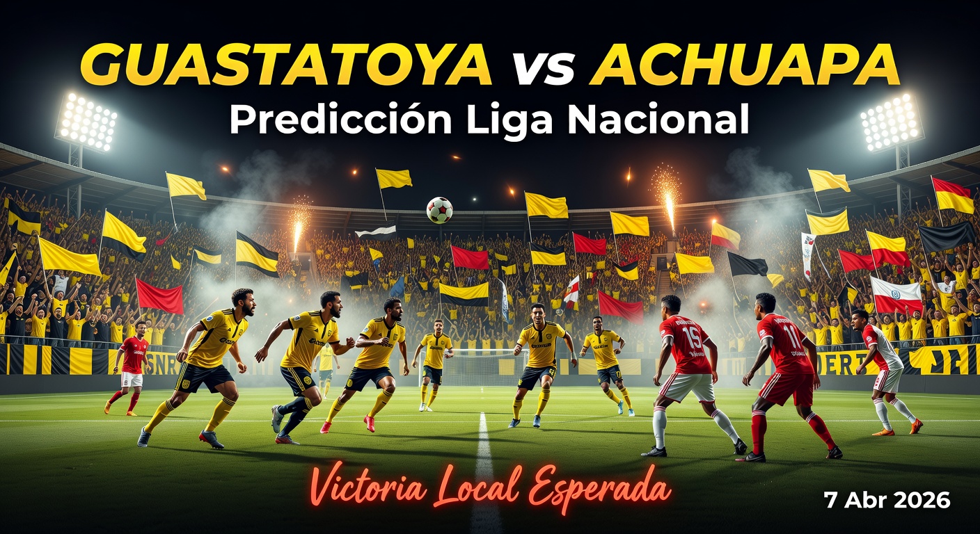 Guastatoya vs Achuapa Pronóstico / Prediction