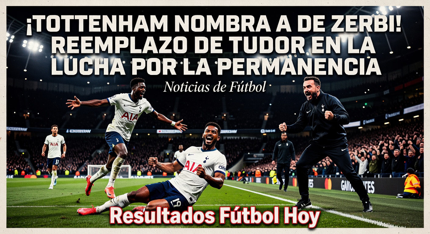 Tottenham appoint Roberto De Zerbi as new manager amid relegation fight