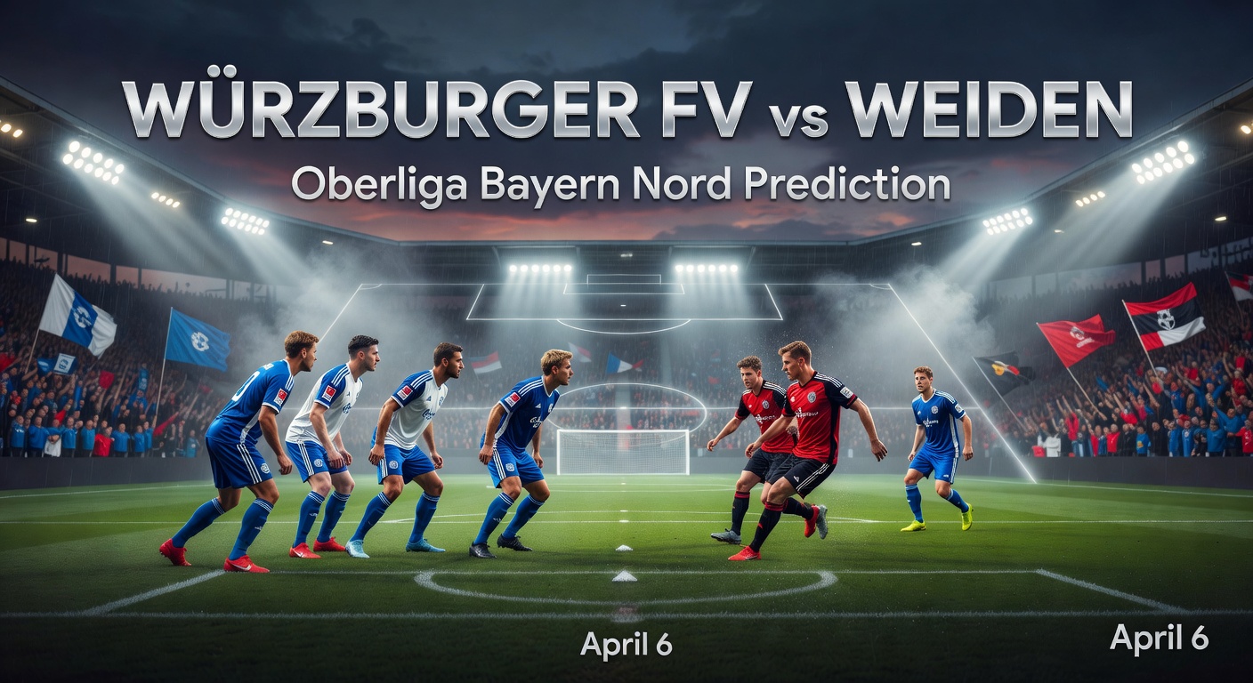 Würzburger FV vs Weiden Pronóstico / Prediction