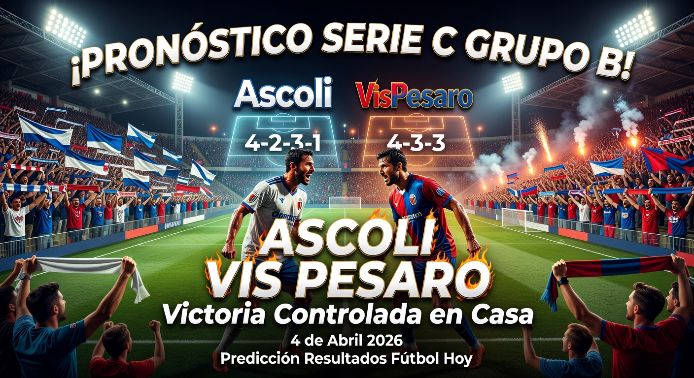 Ascoli vs Vis Pesaro Pronóstico / Prediction