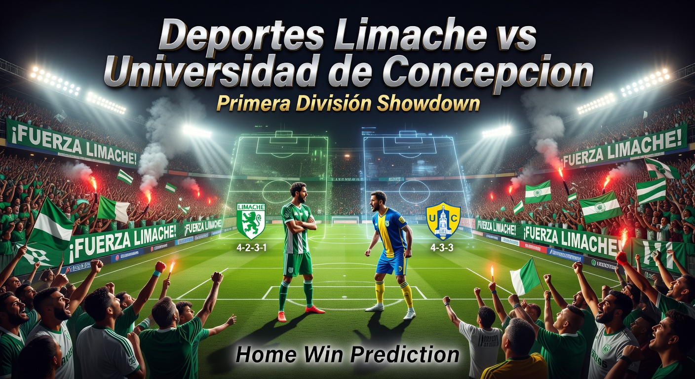 Deportes Limache vs Universidad de Concepcion Pronóstico / Prediction