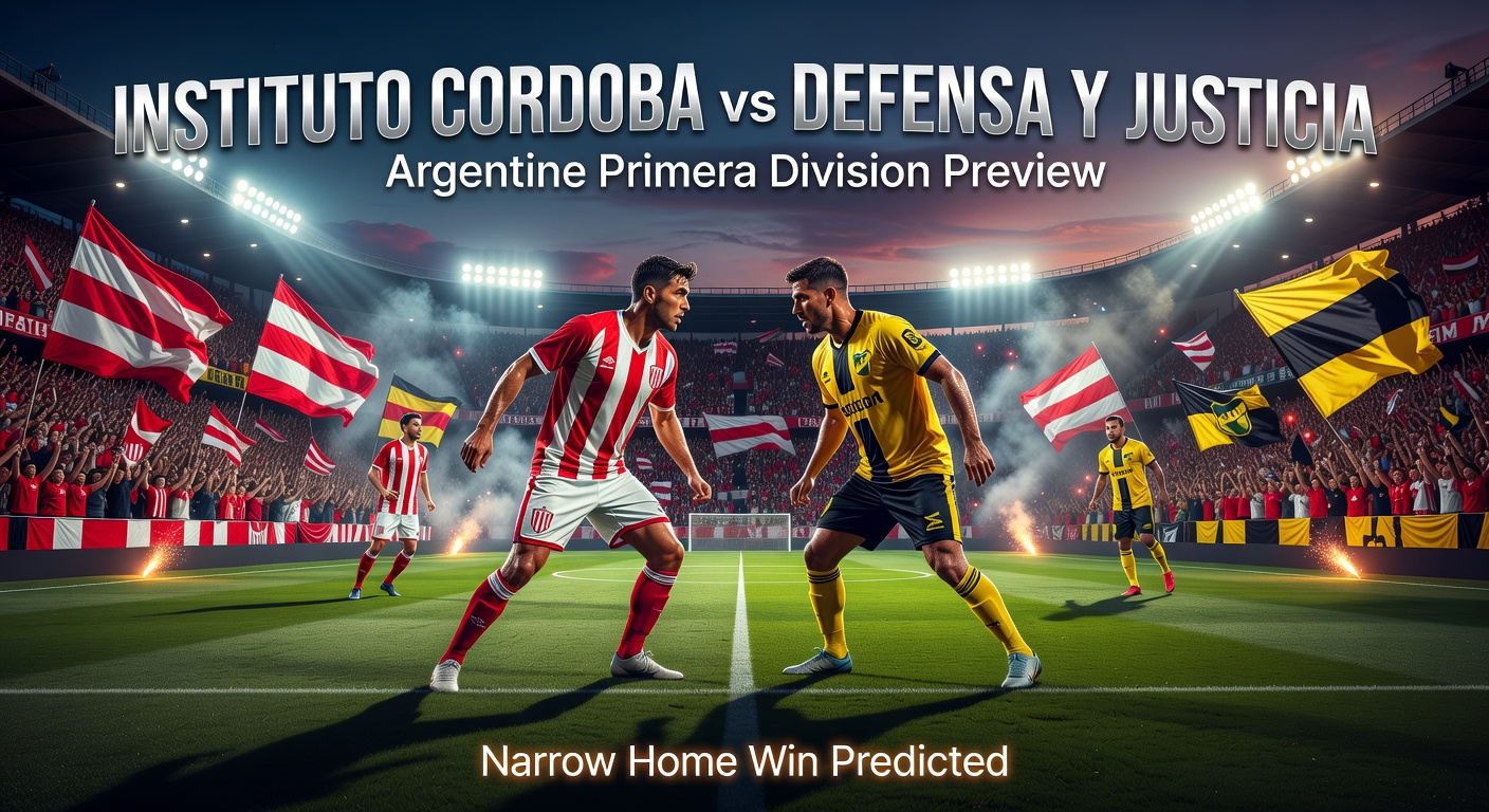 Instituto Cordoba vs Defensa Y Justicia Pronóstico / Prediction